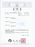 특허증[도로 난간용 포스트]