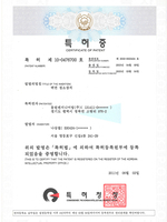 특허증[벽면청소장치]